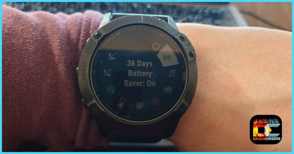 garmin battery saver mode