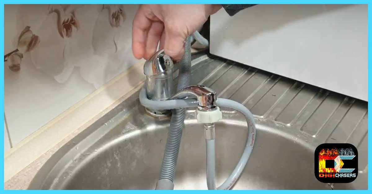 Countertop Dishwasher Connecting Faucet tap Adapter DigiChasers